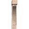 Ekena Millwork Thorton Block Smooth Bracket w/ Offset Brace, Douglas Fir, 7 1/2"W x 34"D x 42"H BKT0806X34X42THR05SDF - alternate 3